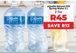 Food Lover's Market aQuellé Natural Still Spring Water offer