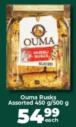 Food Lover's Market Ouma Rusks Assorted offer