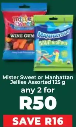 Food Lover's Market Mister Sweet or Manhattan Jellies Assorted offer