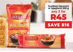 Food Lover's Market Sunblest Macaroni or Spaghetti offer