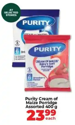Food Lover's Market Purity Cream of Maize Porridge Assorted offer