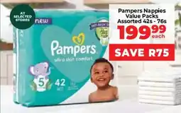Food Lover's Market Pampers Nappies Value Packs Assorted offer