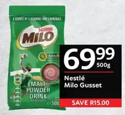 Oxford Freshmarket Nestlé Milo Gusset offer