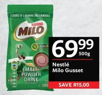 Oxford Freshmarket Nestlé Milo Gusset offer