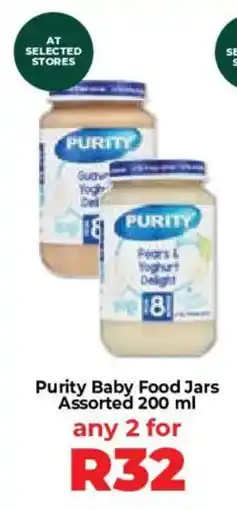 Food Lover's Market Purity Baby Food Jars Assorted offer