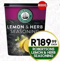 Take 'n Pay Robertsons Lemon & Herb Seasoning offer