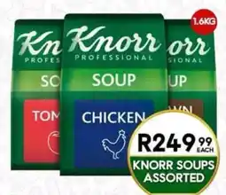 Take 'n Pay Knorr Soups Assorted offer