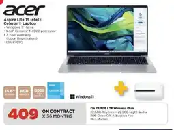 HiFi Corp Acer Aspire Lite 15 Intel Celeron Laptop offer