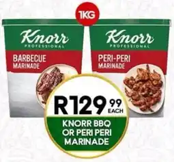 Take 'n Pay Knorr BBQ or Peri Peri Marinade offer