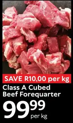 Oxford Freshmarket Class A Cubed Beef Forequarter offer