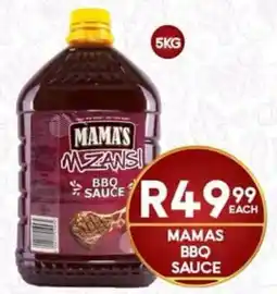 Take 'n Pay Mama's Mzansi BBQ Sauce offer