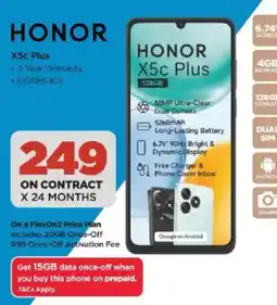 HiFi Corp HONOR X5c Plus offer