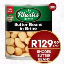 Take 'n Pay Rhodes Butter Beans in Brine offer