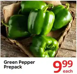 Oxford Freshmarket Green Pepper Prepack offer