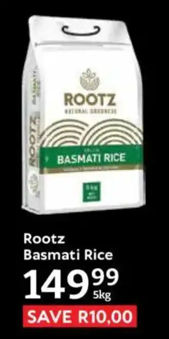 Oxford Freshmarket Rootz Basmati Rice offer