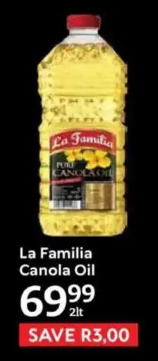 Oxford Freshmarket La Familia Canola Oil offer
