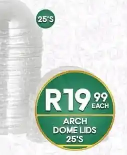Take 'n Pay Arch Dome Lids offer