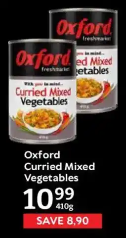 Oxford Freshmarket Oxford Curried Mixed Vegetables offer