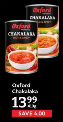 Oxford Freshmarket Oxford Chakalaka offer