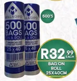 Take 'n Pay Millagro Bag on Roll offer
