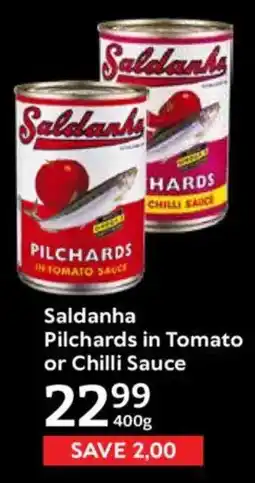Oxford Freshmarket Saldanha Pilchards in Tomato or Chilli Sauce offer