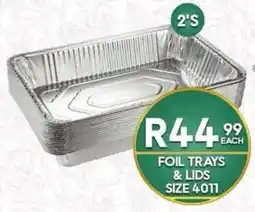 Take 'n Pay Foil Trays & Lids offer