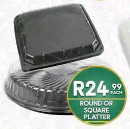 Take 'n Pay Round or Square Platter offer