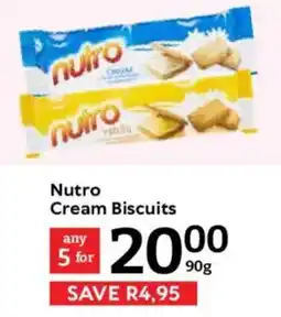 Oxford Freshmarket Nutro Cream Biscuits offer