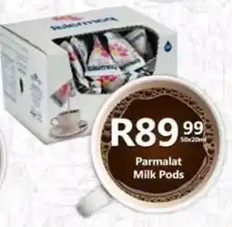 Take 'n Pay Parmalat Milk Pods offer