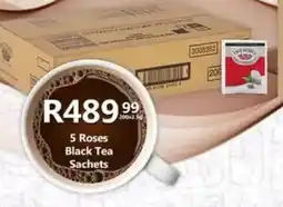 Take 'n Pay 5 Roses Black Tea Sachets offer