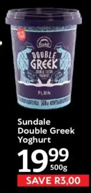 Oxford Freshmarket Sundale Double Greek Yoghurt offer