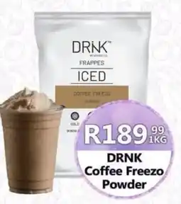 Take 'n Pay DRNK Coffee Freezo Powder offer
