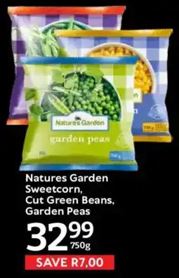 Oxford Freshmarket Natures Garden Sweetcorn, Cut Green Beans, Garden Peas offer