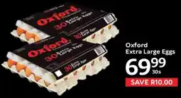Oxford Freshmarket Oxford Extra Large Eggs offer