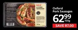 Oxford Freshmarket Oxford Pork Sausages offer