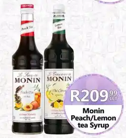 Take 'n Pay Monin Peach/Lemon tea Syrup offer