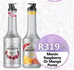 Take 'n Pay Monin Raspberry Or Mango Puree offer