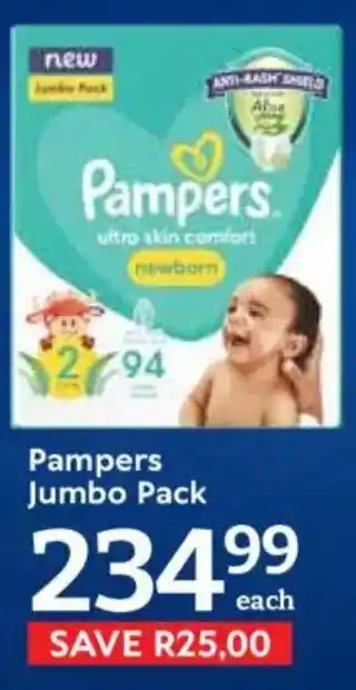 Oxford Freshmarket Pampers Jumbo Pack offer