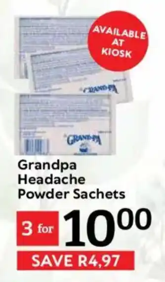 Oxford Freshmarket Grandpa Headache Powder Sachets offer