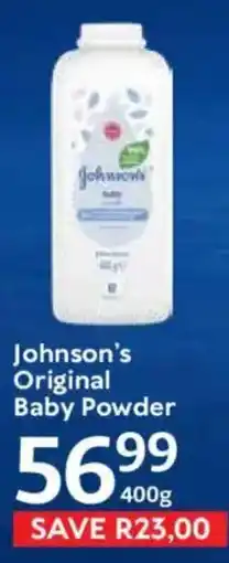 Oxford Freshmarket Johnson's Original Baby Powder offer