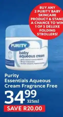 Oxford Freshmarket Purity Essentials Aqueous Cream Fragrance Free offer