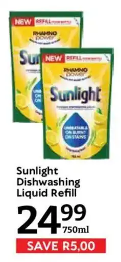 Oxford Freshmarket Sunlight Dishwashing Liquid Refill offer