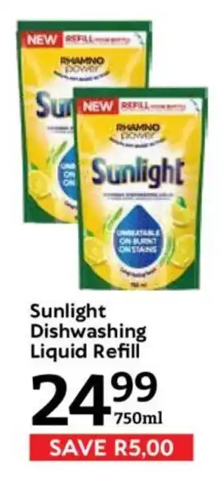 Oxford Freshmarket Sunlight Dishwashing Liquid Refill offer