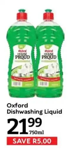 Oxford Freshmarket Oxford Dishwashing Liquid offer