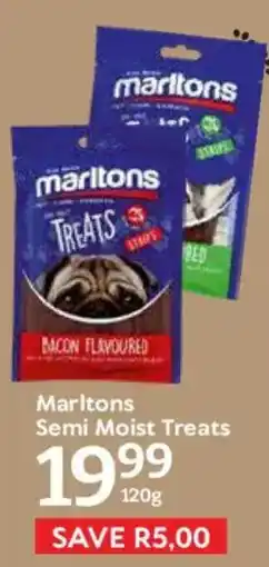Oxford Freshmarket Marltons Semi Moist Treats offer