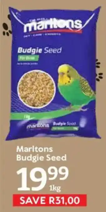 Oxford Freshmarket Marltons Budgie Seed offer