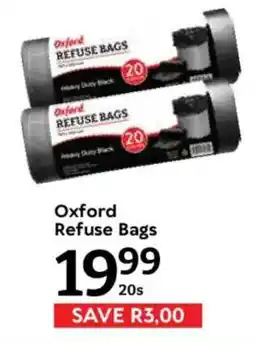 Oxford Freshmarket Oxford Refuse Bags offer