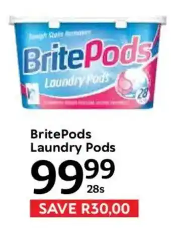 Oxford Freshmarket BritePods Laundry Pods offer