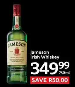 Oxford Freshmarket Jameson Irish Whiskey offer