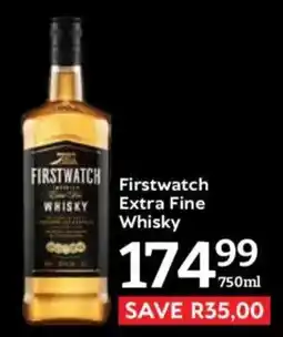 Oxford Freshmarket Firstwatch Extra Fine Whisky offer